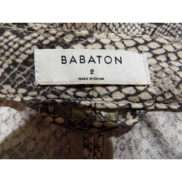 Babaton Aritzia Womens Snake Python Print Macauley Blazer 2 - Picture 5 of 6